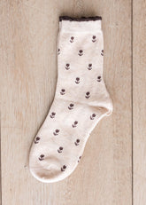 Jordan Brown Trim Socks