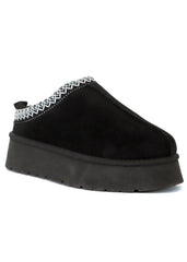 Rylee Black Platform Clogs