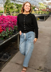 Laura Black Cardigan