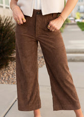 Mikaela Brown Corduroy Pants