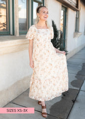 Alina Floral Lace Dress
