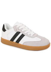 Lisa Black and White Sneakers