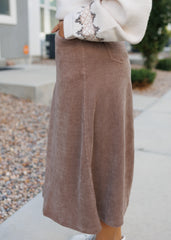 Lilly Corduroy Flare Skirt