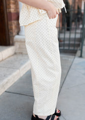 Lilian Cream Polka Dot Pants