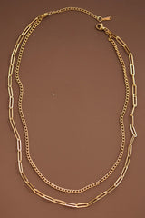 Kelsey 18K Chain Necklace
