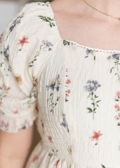 Holland Cream Floral Dress