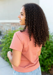 Cassidy Terracotta Cowgirl Tee
