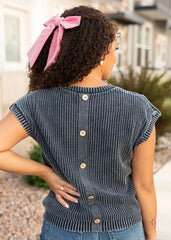 Belinda Navy Knit Sweater