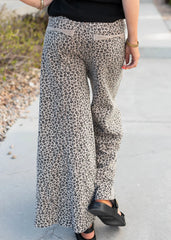 Lindy Ash Brown Leopard Pants