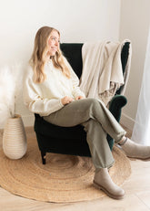 Amelia Ivory Cardigan