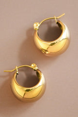Taylor 18K Hoop Earrings