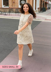 Riley Leopard Print Dress