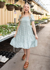 Georgina Green Floral Dress