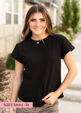 Alexis Black Top