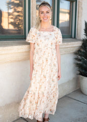 Alina Floral Lace Dress