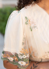 Wild Flower Taupe Dress