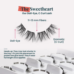 The Sweetheart 5 Pair Pre-Glued