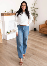 Kimberly Ivory Sweater Top