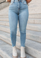 Kisha Medium Wash Skinny Jeans