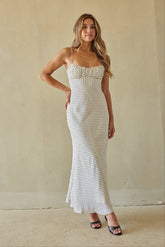 Candie Polka Dot Maxi Dress