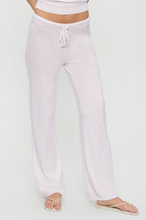 Mellow Knit Pants - White