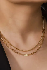 Kelsey 18K Chain Necklace