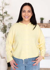 Amelia Yellow Cardigan