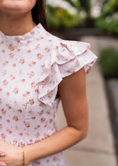 Kinley Light Pink Floral Dress