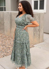 Blake Sage Floral Dress