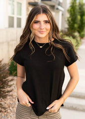 Alexis Black Top
