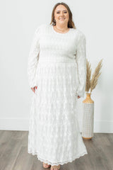 Vianne White Lace Dress