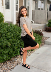Lulu Black Shorts