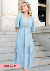 Rea Light Blue Dress