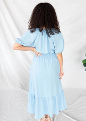 Becca Blue Tie Dress