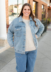 Leigh Denim Oversized Jacket