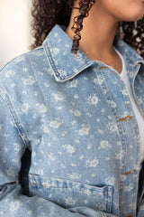 Nova Floral Denim Jacket