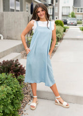 Jessica Chambray Strap Dress