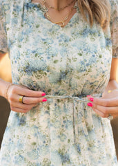 Sydney Vintage White Floral Dress