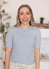 Amy Pale Blue Top