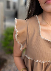 Addison Brown Top