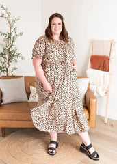 Miranda Leopard Bow Dress