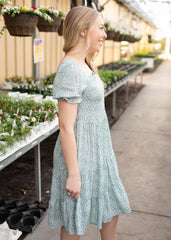 Georgina Green Floral Dress