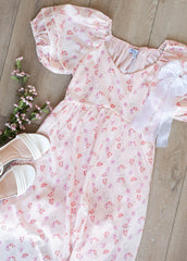 Jaysha Blush Floral Dress