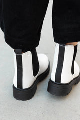 Teri White Chelsea Boots