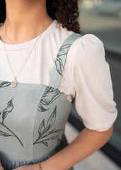 Scarlett Sage Floral Dress