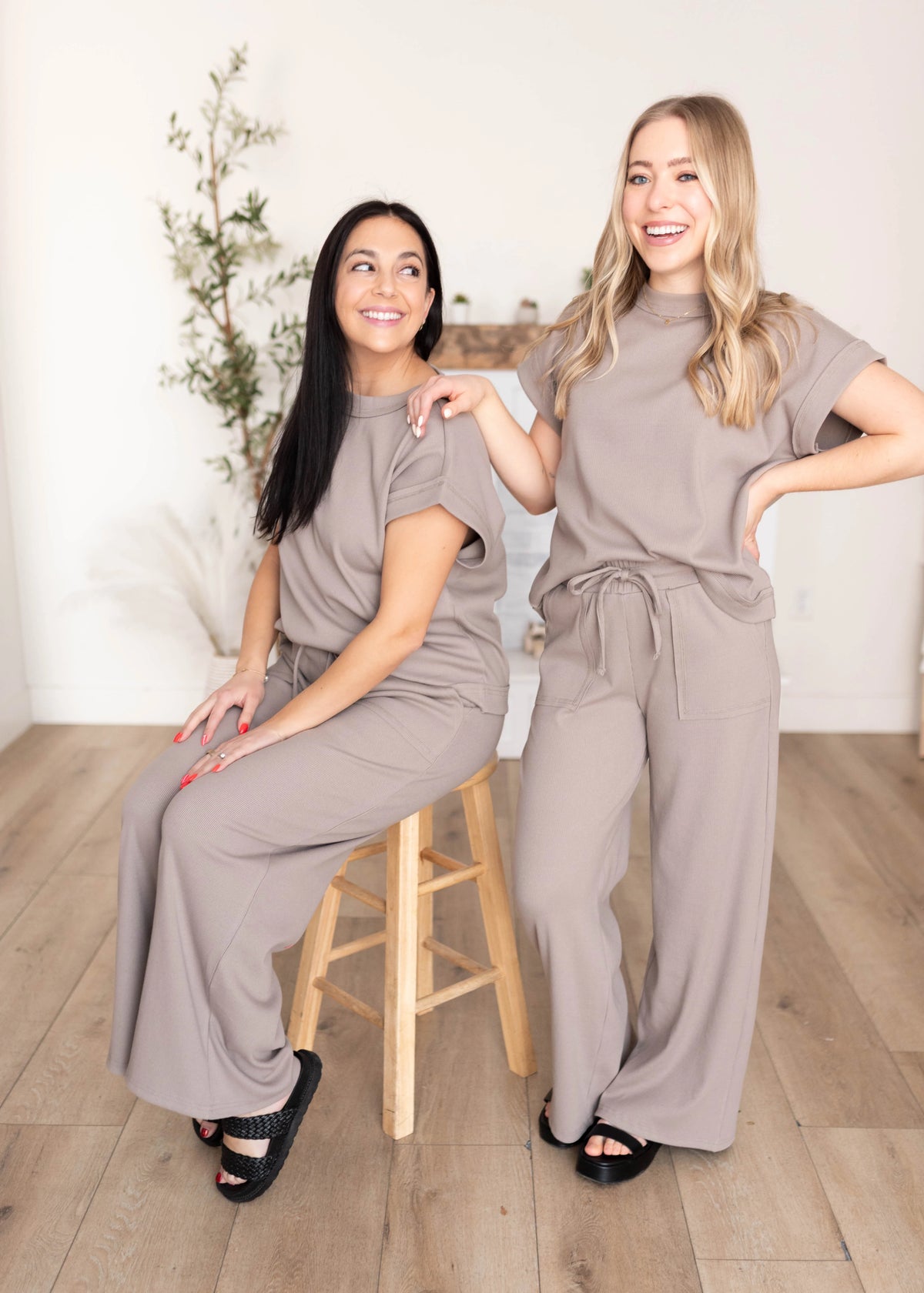 Hallie Mocha Lounge Set