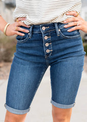 Karly High Rise Bermuda Shorts