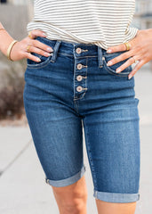 Karly High Rise Bermuda Shorts