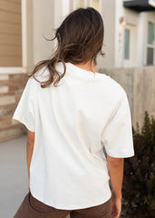 Charlie White Teddy Bear Tee