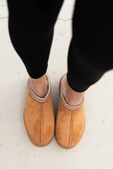 Brixley Tan Suede Clog